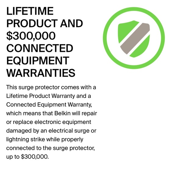 Belkin Power Strip Surge Protector - Picture 5 of 5